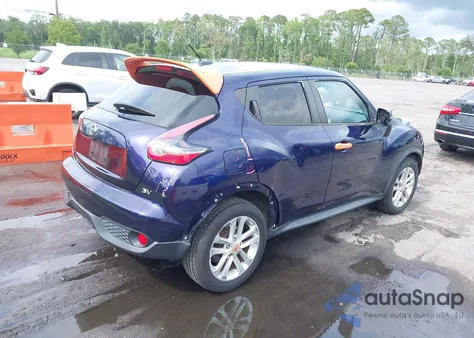 2015 Nissan Juke Sv z USA, uszkodzony, nr VIN JN8AF5MR1FT502942